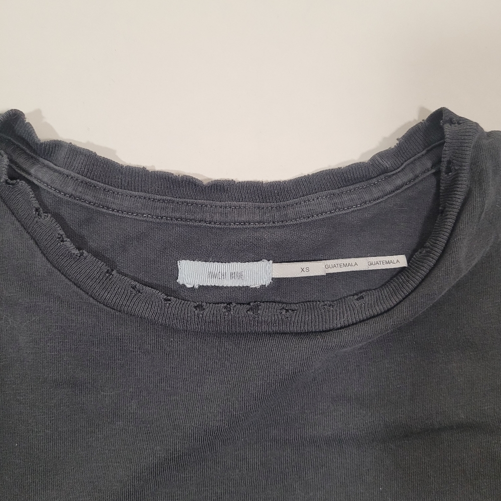 Urban Outfitters Kimchi Blue 100% cotton t-shirt, dark grey US XS
